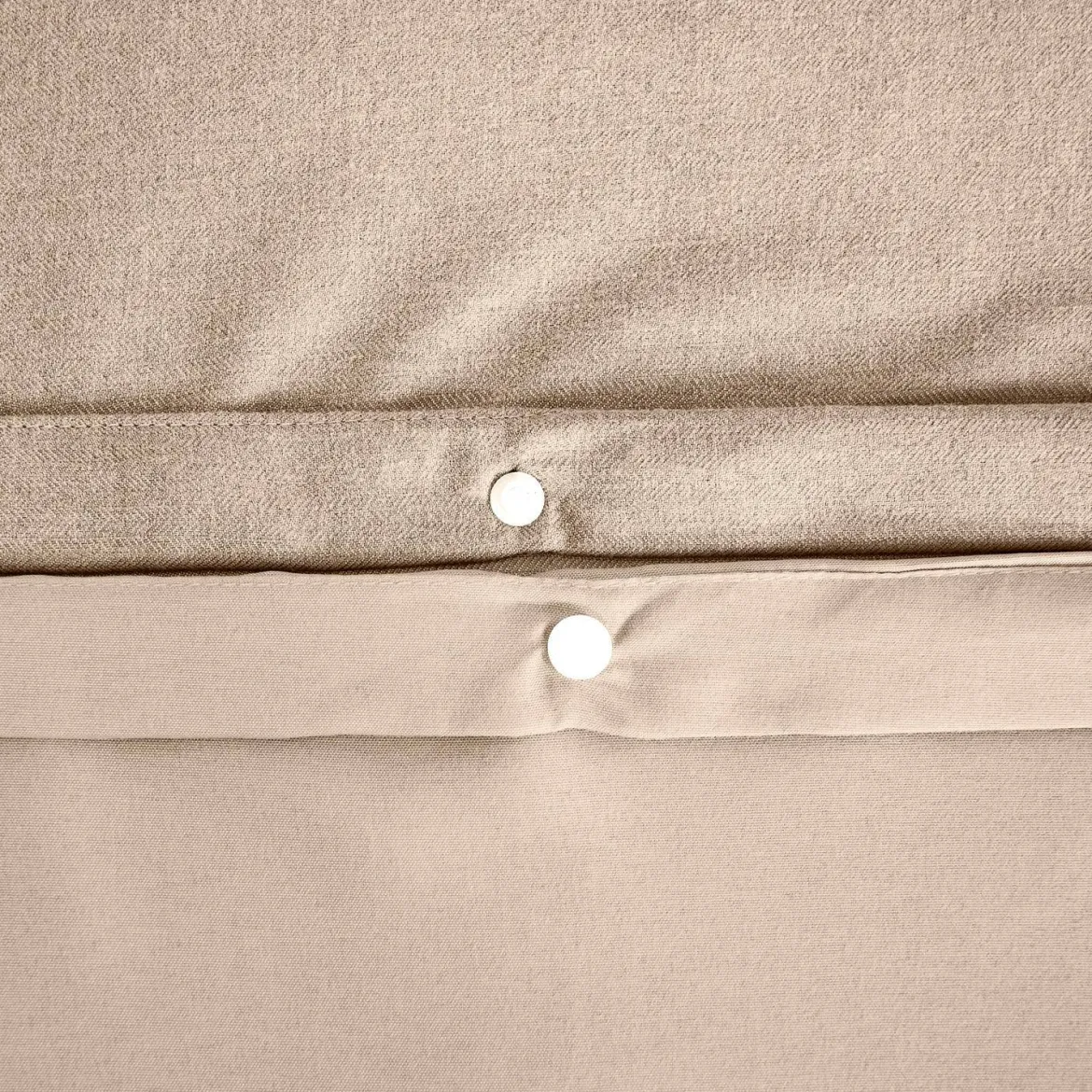 Set biancheria da letto reversibile con motivo a spina di pesce, 2 posti