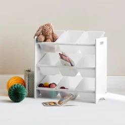 Set di 2 armadi per bambini per giocattoli