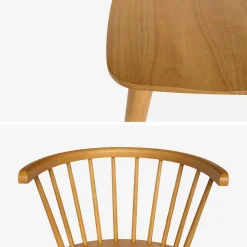 Set di 4 sedie in legno