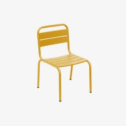 Set di 2 sedie in metallo per bambini