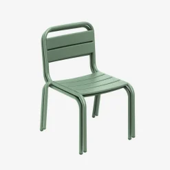 Set di 2 sedie in metallo per bambini
