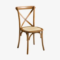 Set 4 sedie da bistrot vintage in legno