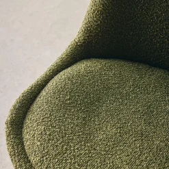 Set 4 sedie scandinave legno di faggio e bouclé strutturato