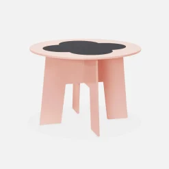 Set tavolo con ardesia e 4 sedie contenitore per bambini