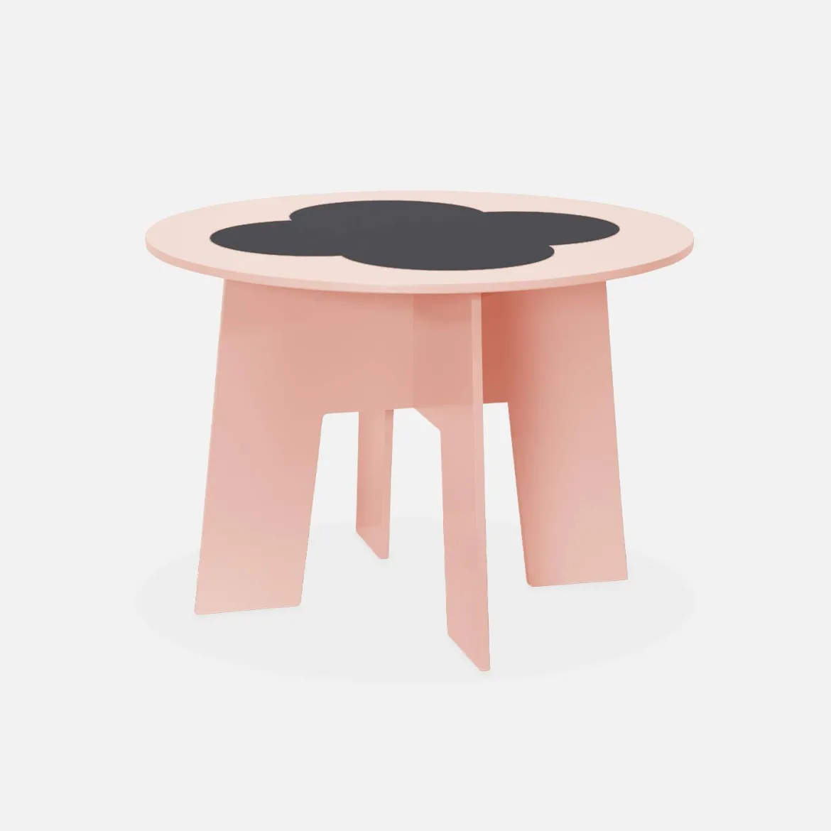 Set tavolo con ardesia e 4 sedie contenitore per bambini