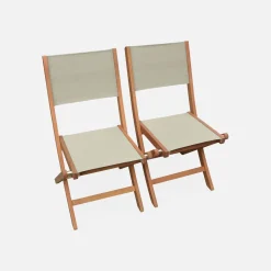 Set tavolo da giardino allungabile in legno con 10 sedie