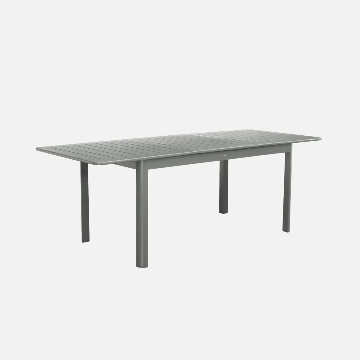 Set tavolo da giardino allungabile in alluminio con 6 sedie