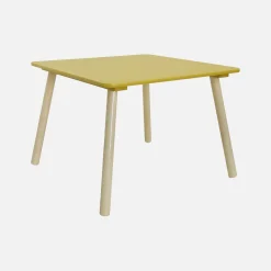 Set tavolo e 2 sedie per bambini