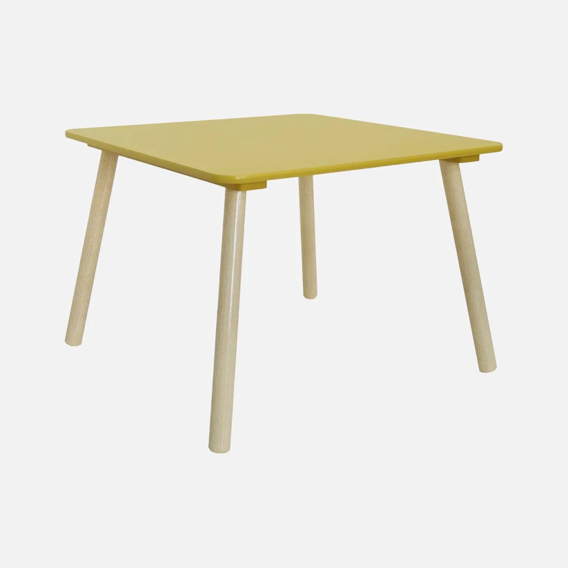 Set tavolo e 2 sedie per bambini