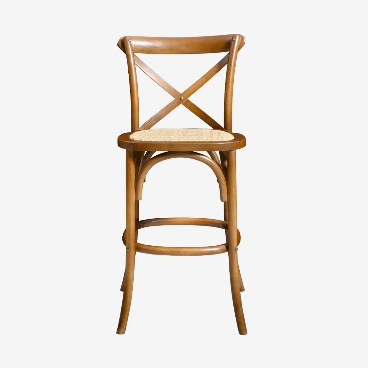 Sgabello da bar bistrot in legno vintage