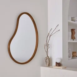 Specchio in legno di abete, 95cm