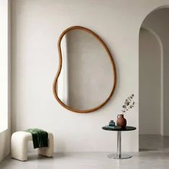 Specchio in legno di abete, 95cm