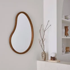 Specchio in legno di abete, 85cm
