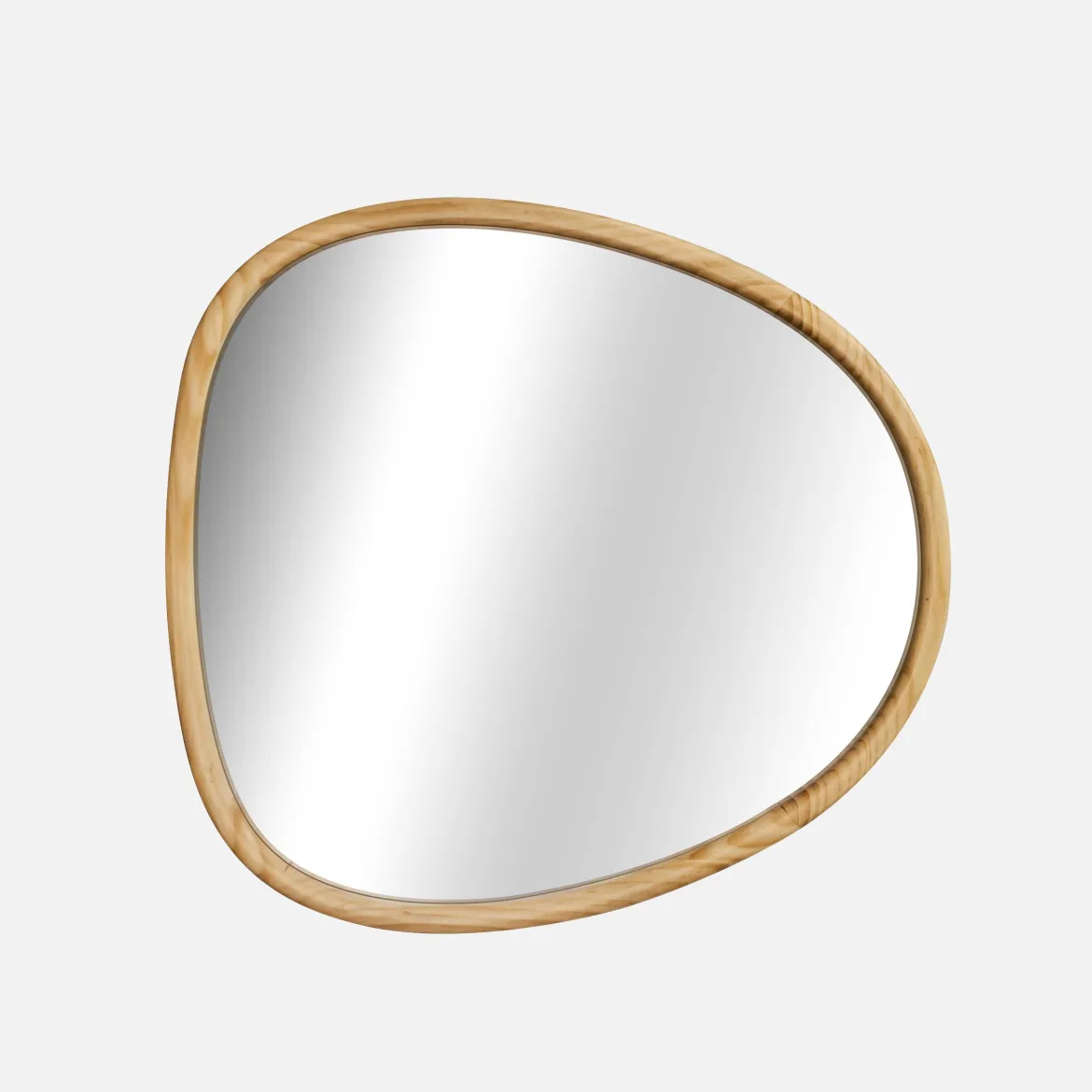 Specchio in legno di abete, 75cm