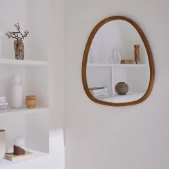 Specchio in legno di abete, 75cm