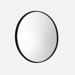 Specchio rotondo in metallo, 60cm