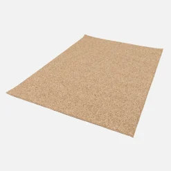 Tappeto a pelo ritorto effetto caramello
