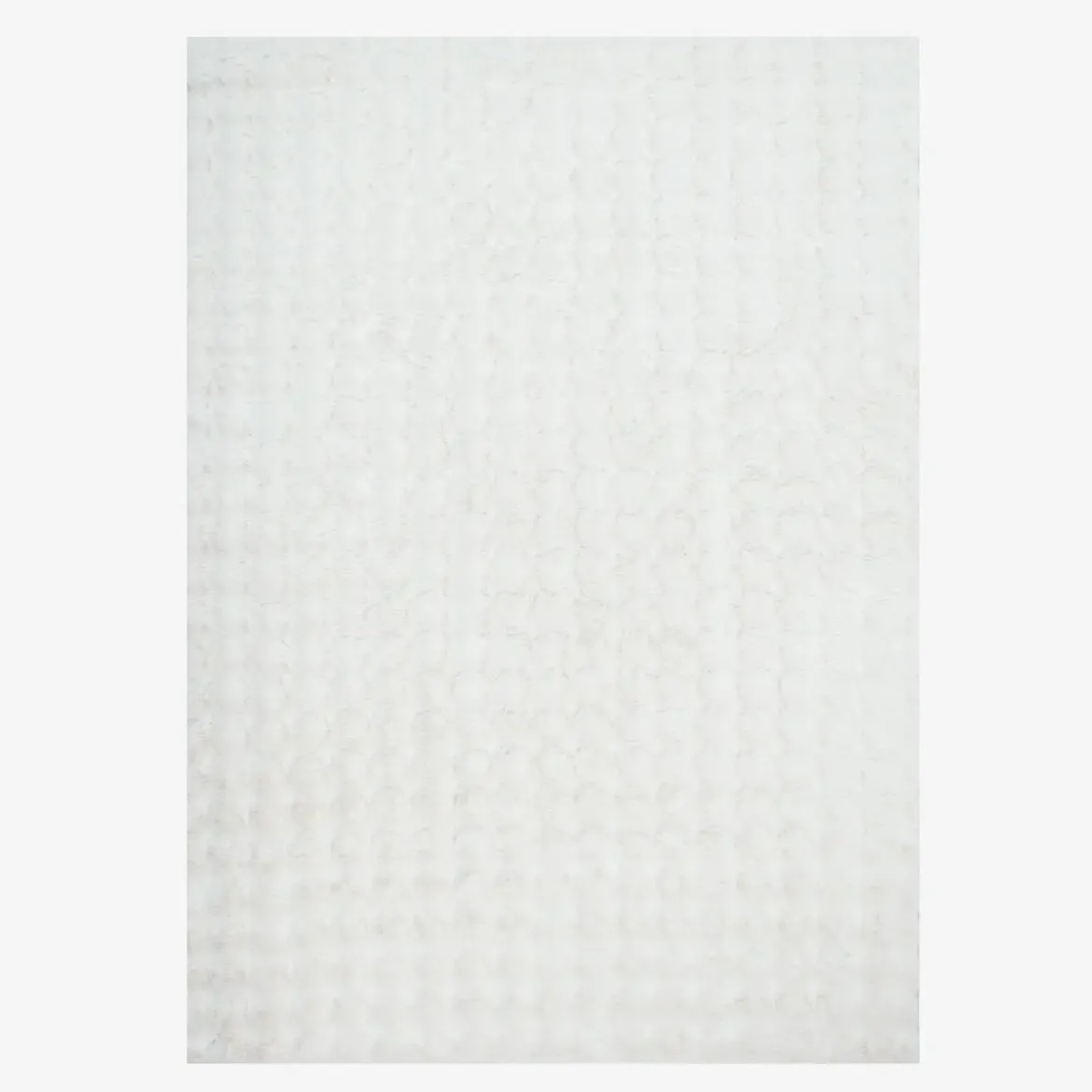 Tappeto da interno bubble bianco