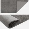 Tappeto interno in velluto riccio grigio antracite
