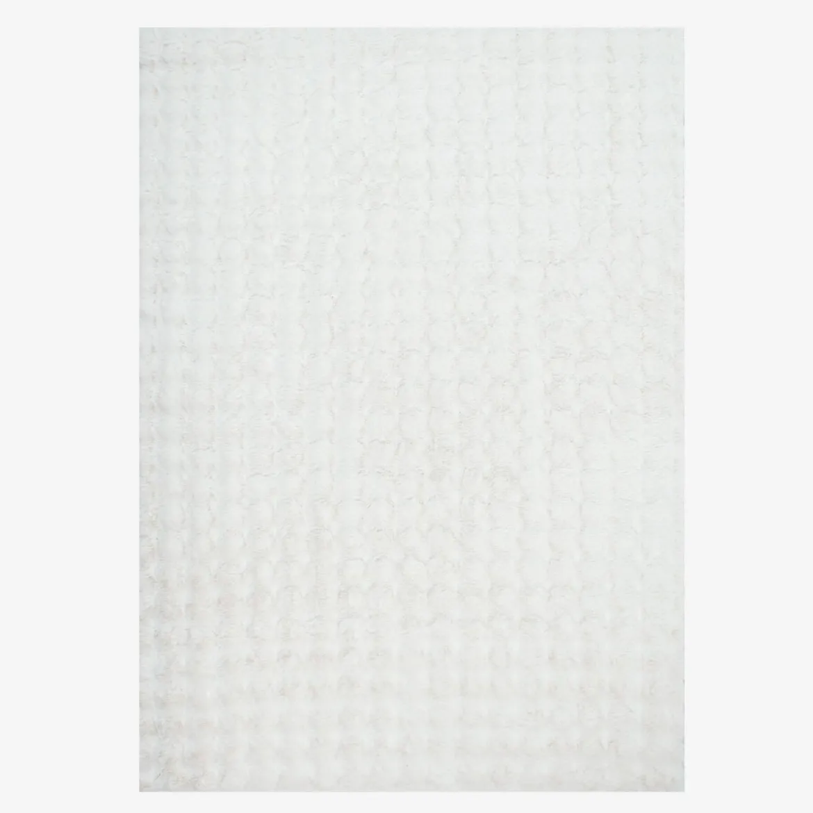 Tappeto da interno bubble bianco