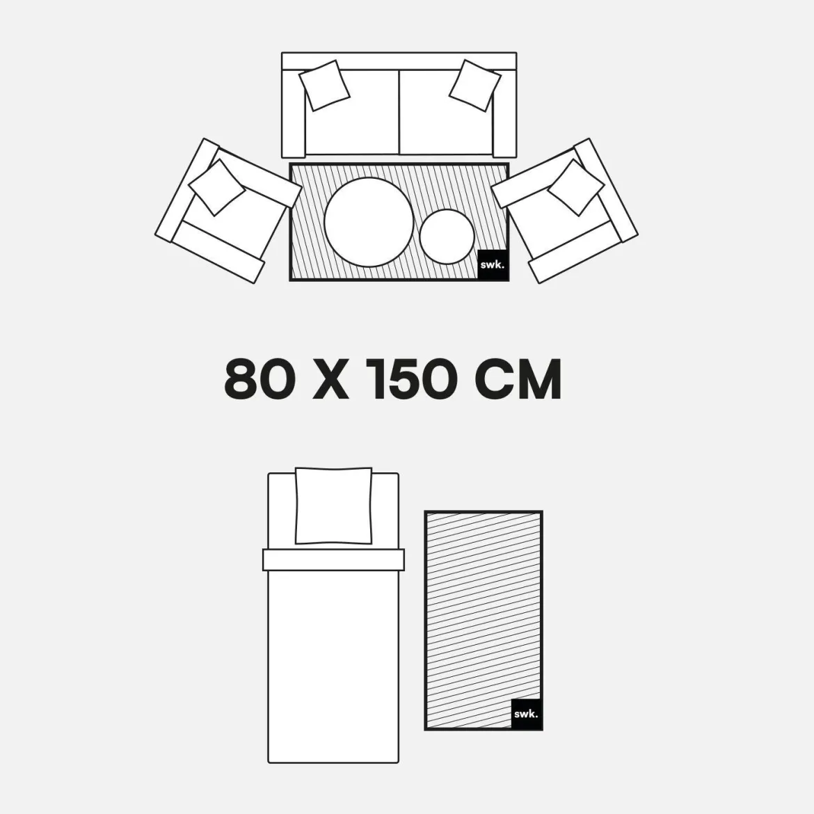 Tappeto interno con motivo etnico berbero, beige e crema