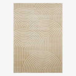 Tappeto interno motivo archi beige