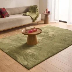 Tappeto interno verde unito