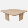 Tavolino da giardino quadrato in legno di acacia, 70cm