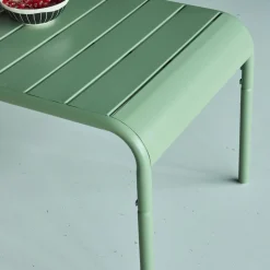 Tavolino da giardino in acciaio, 90 cm