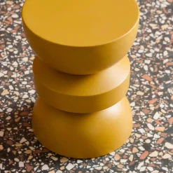 Tavolino, lato divano, comodino metallo