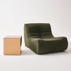 Tavolo cubico a specchio, tavolino da divano