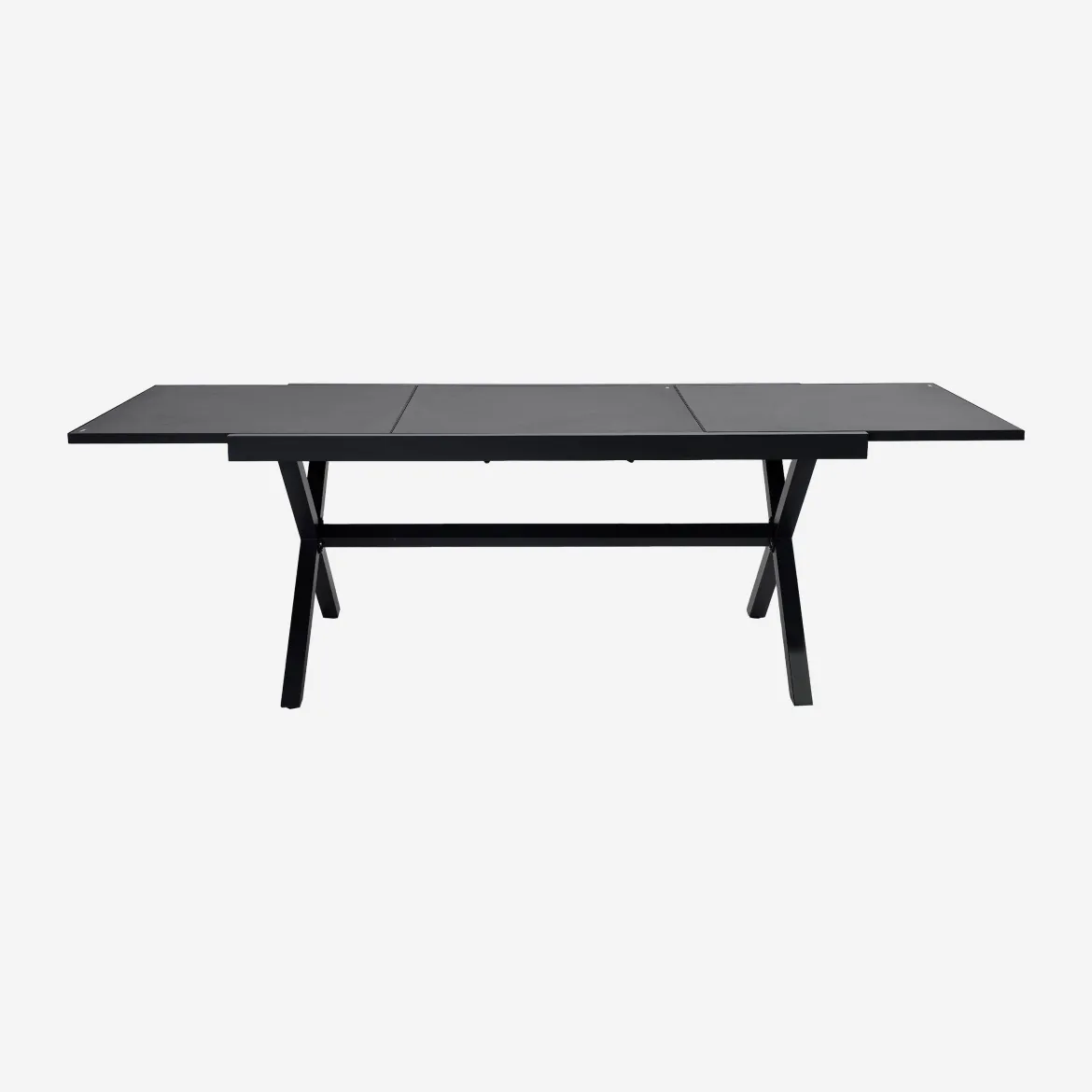 Tavolo da giardino allungabile in alluminio, 240cm
