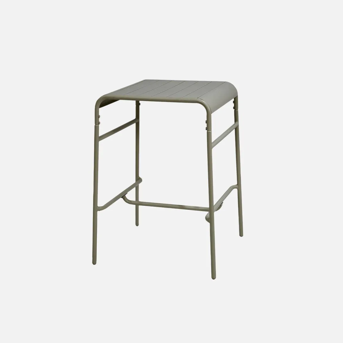 Tavolo da giardino in metallo 2 posti, 70cm
