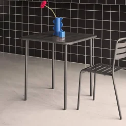 Tavolo da giardino in metallo 2 posti, 70cm