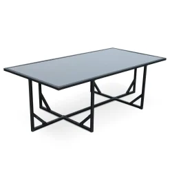 Tavolo da giardino in resina 8 poltroncine
