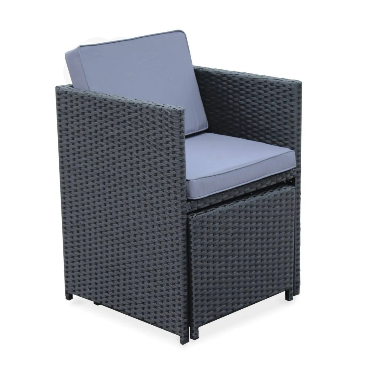Tavolo da giardino in resina 8 poltroncine