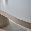 Tavolo da pranzo in legno d'hevea 8 posti, 210cm