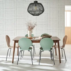 Tavolo da pranzo rettangolare allungabile, 6-8 posti