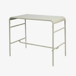 Tavolo alto da giardino in acciaio, 4 posti, 120cm