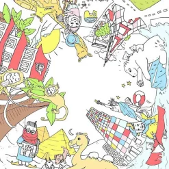 Tavolo da colorare per bambini