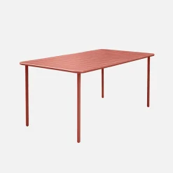 Tavolo da giardino in metallo 6-8 posti, 160cm
