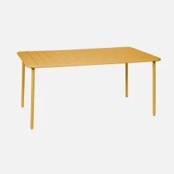 Tavolo da giardino in metallo 6-8 posti, 160cm