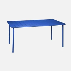 Tavolo da giardino in metallo 6-8 posti, 160cm
