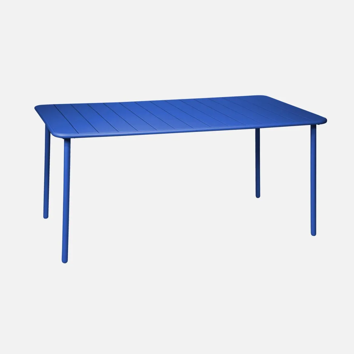 Tavolo da giardino in metallo 6-8 posti, 160cm