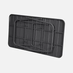 Tavolo da giardino pieghevole in metallo 6 posti, 140cm
