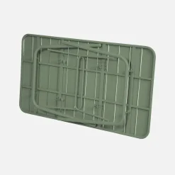 Tavolo da giardino pieghevole in metallo 6 posti, 140cm