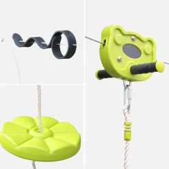 Teleferica da giardino per bambini, 30m
