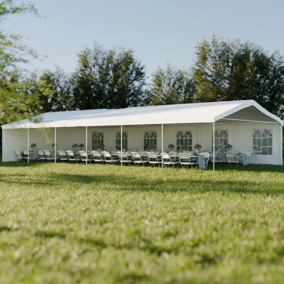 Tenda da ricevimento 6x12m