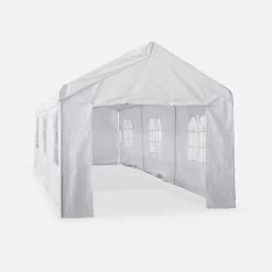 Tendone per festei, 3x9m, bianco