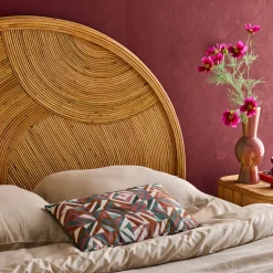 Testata in rattan naturale